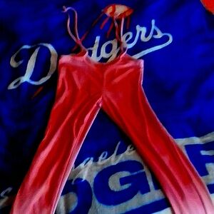 Women's pink half pants size small